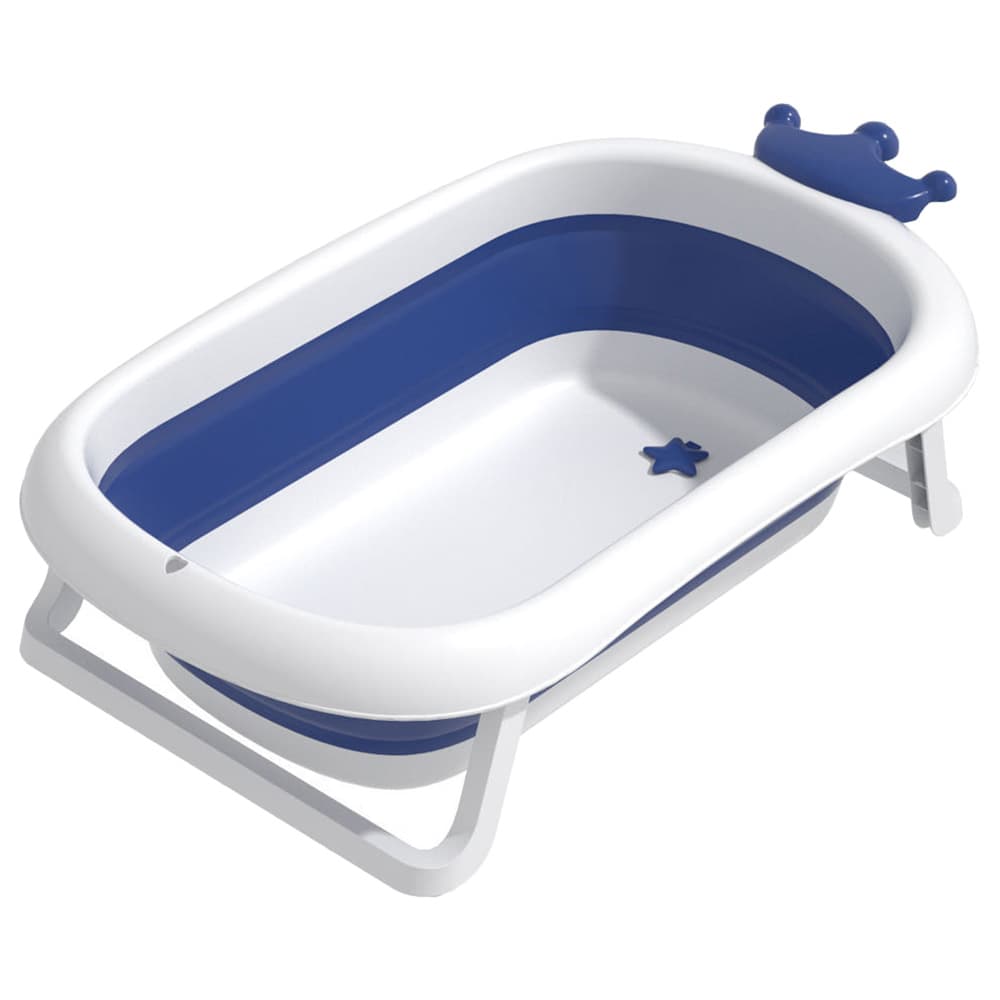 Bumble & Bird Bumble & Bird - Foldable Bathtub Crown Style - Blue