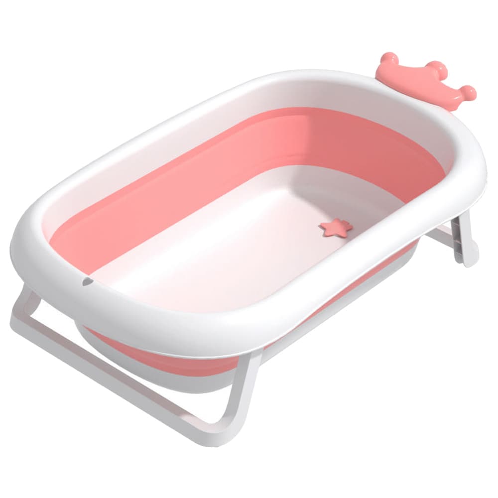 Bumble & Bird Bumble & Bird - Foldable Bathtub Crown Style - Pink