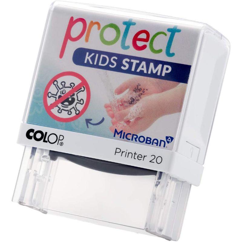 ختم للتشجيع على غسل اليدين للأطفال ماين ستامب Mine Stamp Protect Stamp