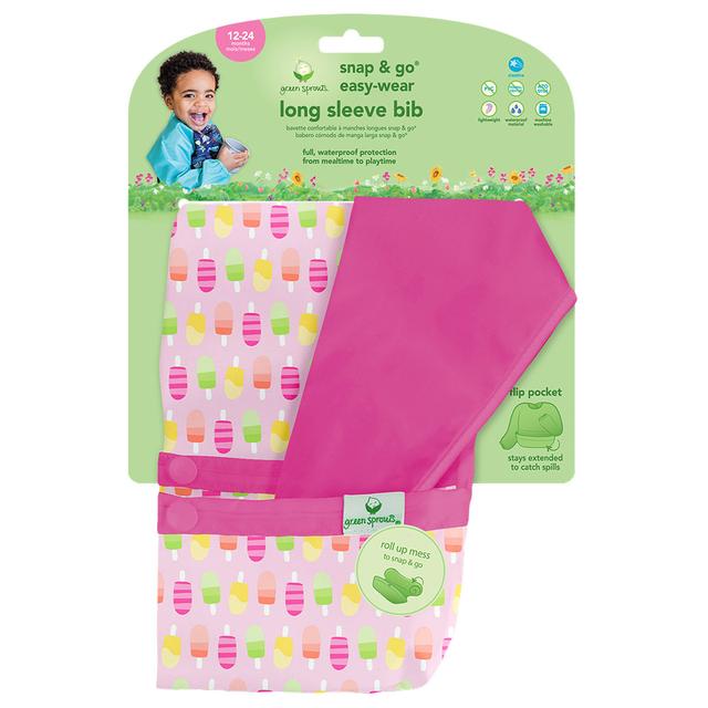 Green Sprouts - Snap & Go Easy Wear - Pink Popsicles - SW1hZ2U6NjYyMzA4