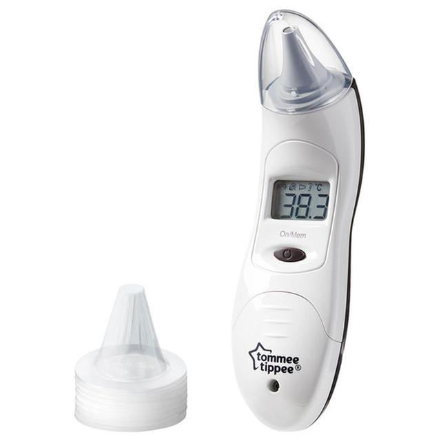 مقياس حرارة رقمي للأذن Digital Ear Thermometer & Hygiene Covers - Tommee Tippee - SW1hZ2U6NjY1MzAx