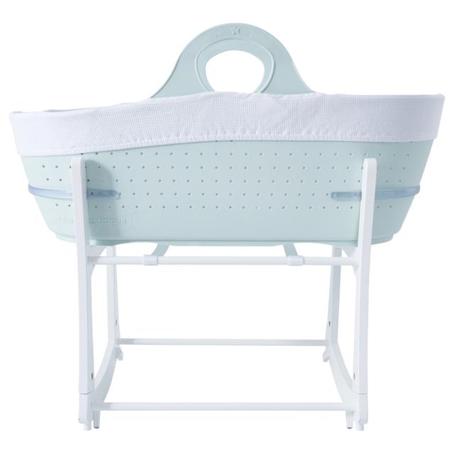 سرير للاطفال مع مريلة و سلة للحفاضات Baby's Nest Bundle Baby Basket,Swaddle, Bin - Tommee Tippee - SW1hZ2U6NjY1MDU1