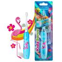 فرشاة أسنان كهربائية للأطفال – فلامينغو  Brush Baby - Kidzsonic Flamingo Toothbrush & Brush Heads - SW1hZ2U6NjYzMzM2