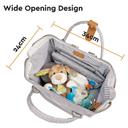 شنطة ظهر للعناية بالأطفال (حقيبة تغيير الحفاضات للأطفال)  BabaBing - Mani Backpack Changing Bag - SW1hZ2U6NjQ0NjAy