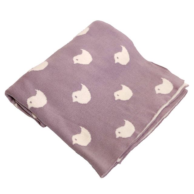 Pluchi - Birdies Baby Blanket - Purple - SW1hZ2U6NjYzNDcz