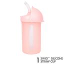 Tomy Boon Boon - Snack Containers w/ Lids & Straw Bottle 10oz - Pink - SW1hZ2U6NjY0NTY2
