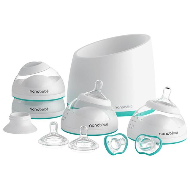 Nanobebe Breastmilk Feeding Starter Set Teal - SW1hZ2U6NjQ1Mjk3