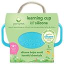 رضاعة بسعة 118 مل و كوب من السيليكون للأطفال  Green Sprouts - Sip & Straw Cup & Learning Cup - SW1hZ2U6NjY2MTc0