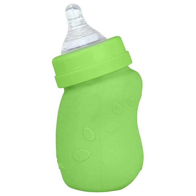 رضاعة أطفال عدد 2 بسعة 147 مل لون أزرق و أخضر Green Sprouts - Baby Bottle w/ Silicone Cover - SW1hZ2U6NjY2MjEy