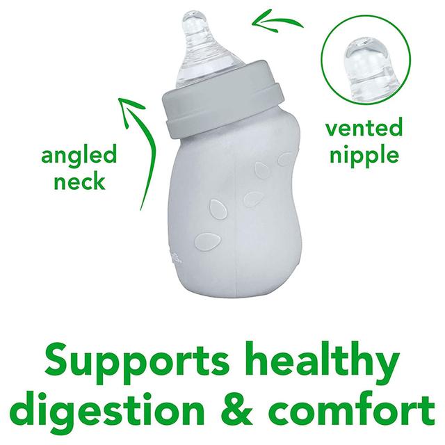 Green Sprouts - Baby Bottle w/ Silicone Cover 5oz - Pack of 2 - SW1hZ2U6NjY2MjE0