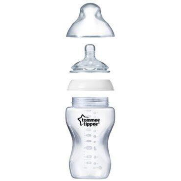 رضاعة اطفال 340ml بلاستيك Tommee Tippee Closer to Nature Feeding Bottle