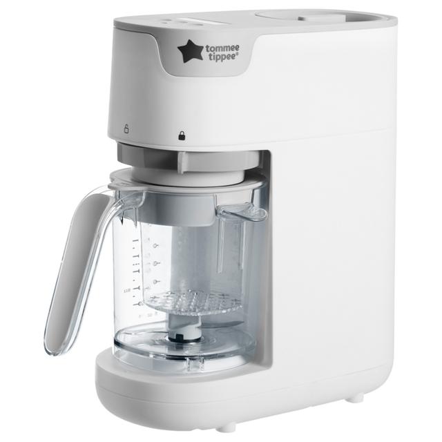Tommee Tippee Quick Cook Baby Food Steamer Blender - White - SW1hZ2U6NjY4MTI0