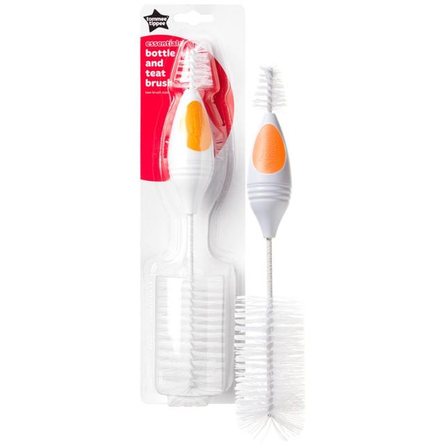 فرشاة تنظيف الرضاعة  Essentials Bottle And Teat Brush - Tommee Tippee - SW1hZ2U6NjY4Mjcx