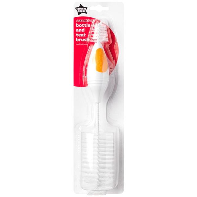 فرشاة تنظيف الرضاعة  Essentials Bottle And Teat Brush - Tommee Tippee - SW1hZ2U6NjY4Mjcz