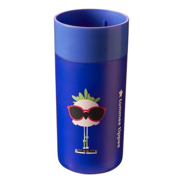 كوب شرب للاطفال حافظ للحرارة ضد الانسكاب 227ml ازرق Easiflow Tumbler Insulated 360 Beaker Cup - Tommee Tippee - SW1hZ2U6NjY4NTkw