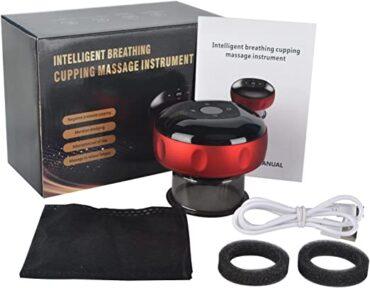 جهاز حجامة وتدليك كهربائي Intelligent Breathing Cupping Massage Instrument