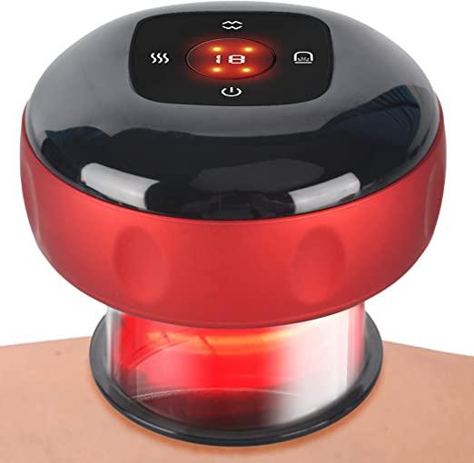 جهاز حجامة وتدليك كهربائي Intelligent Breathing Cupping Massage Instrument - SW1hZ2U6NzA0NjA4