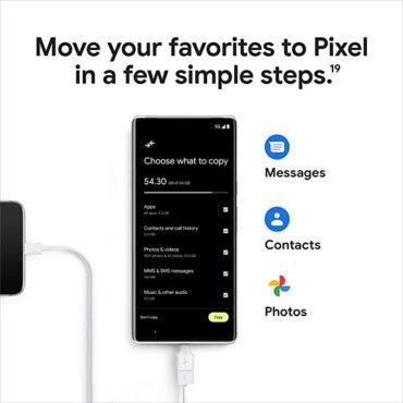 موبايل جوال جوجل بيكسل Google Pixel 6 pro Smartphone رامات 12 جيجا – 128 جيجا تخزين - 6}