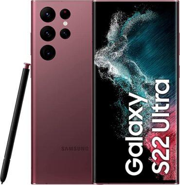 موبايل جوال Samsung S22 ultra 5G Smartphone رامات 12 جيجا – 256 جيجا تخزين (النسخة العالمية) - 1}
