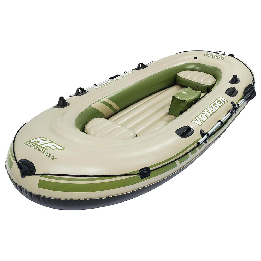 قارب مطاطي لثلاثة أشخاص مع مجاديف من بيست واي 141×348 سم  Bestway Hydro-Force Voyager 500 Inflatable Raft Set