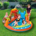 مسبح ونطاطة للأطفال قابل للنفخ مع زحليقة بيست واي Bestway Playcenter Lava Lagoon - SW1hZ2U6NjkxMTk2