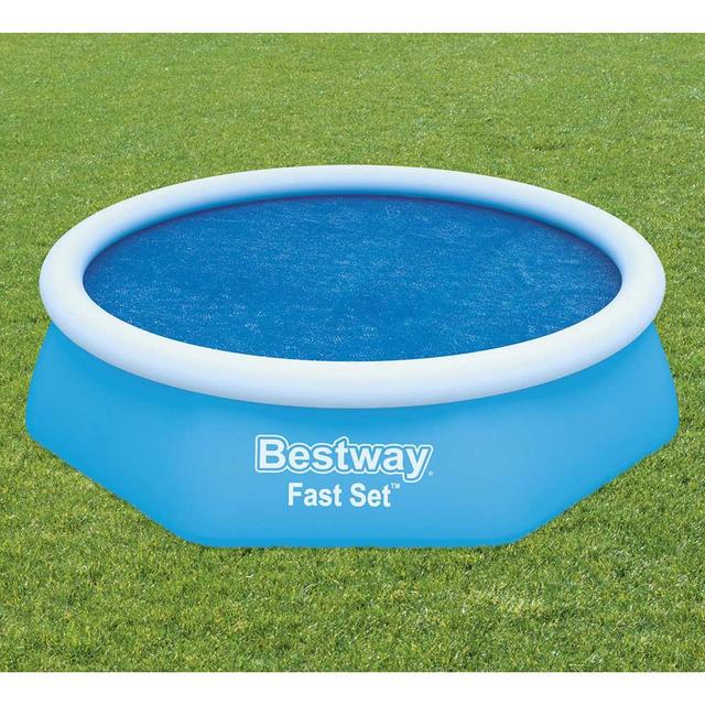Bestway - Pool Cover Fast 244x66cm - Blue - SW1hZ2U6NjkwNjU5