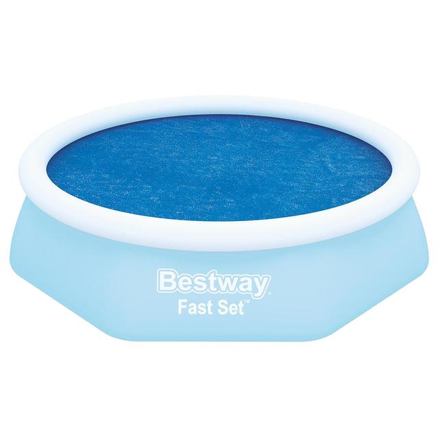 Bestway - Pool Cover Fast 244x66cm - Blue - SW1hZ2U6NjkwNjU1