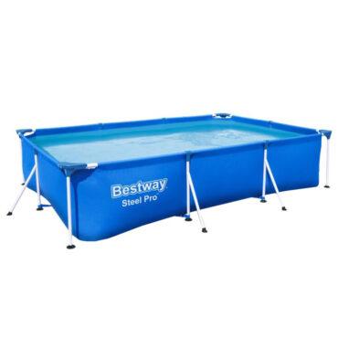 مسبح (حوض سباحة منزلي) 3300 لتر من بيست واي  Bestway Steel Pro Rectangular Pool 300x201x66cm
