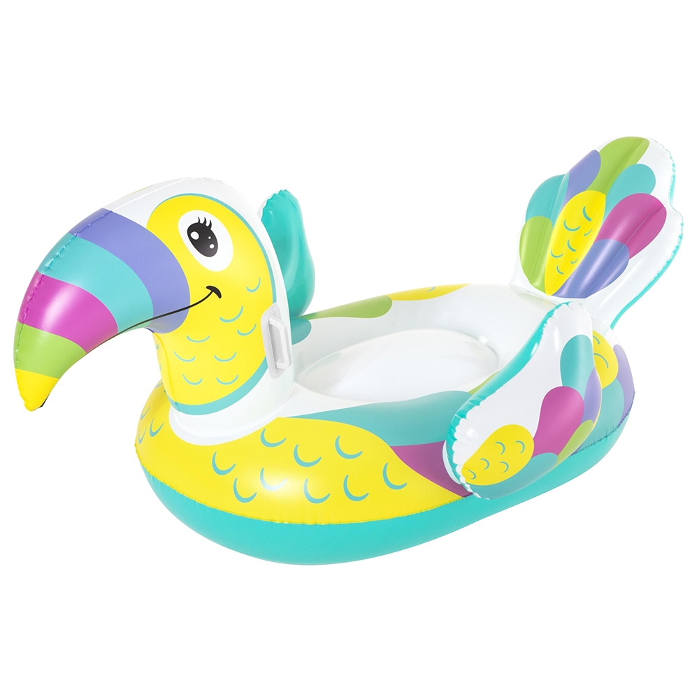 عوامة سباحة للأطفال على شكل طائر الطوقان من بيست واي   Bestway - Toucan Pool Day Ride-On 173x91cm
