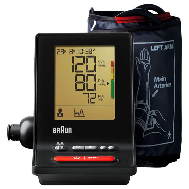 Braun - BP6200 Exact Fit 5 Blood Pressure Monitor - Black - SW1hZ2U6Njk1NjA5