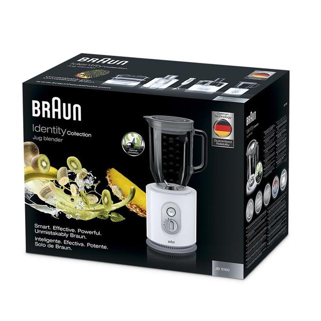 Braun - JB 5160 11 Speeds Jug Blender 1000W - White - SW1hZ2U6Njk1OTg1