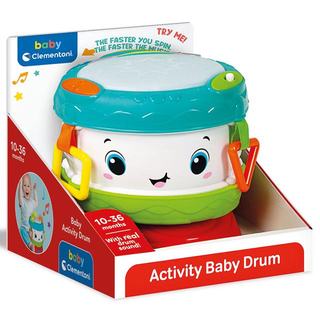 لعبة طبل للأطفال كلمنتوني Clementoni Baby Activity Drum - SW1hZ2U6NjkyNDI4