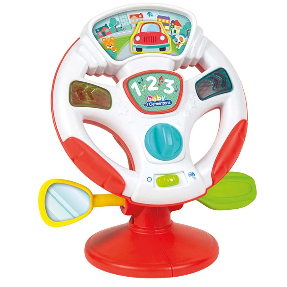 لعبة عجلة قيادة للأطفال كلمنتوني Clementoni Baby Activity Steering Wheel