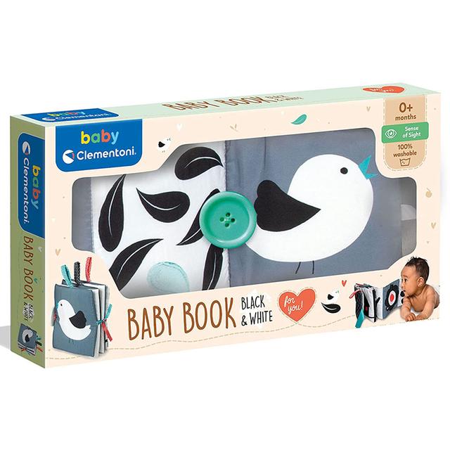 لعبة كتاب الطفل للأطفال كلمنتوني Clementoni Baby Book Black &White - SW1hZ2U6NjkyNzAz
