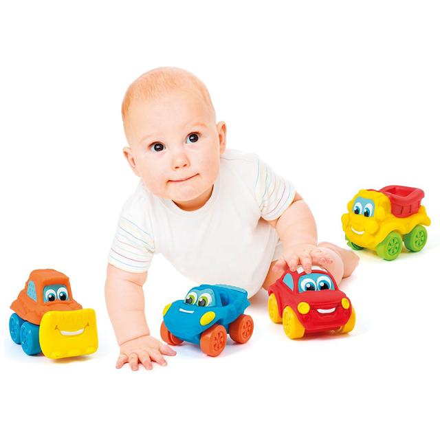 لعبة سيارات أطفال كلمنتوني Clementoni - Baby Car Soft & Go - Assorted 1pc - SW1hZ2U6Njk0NTAw