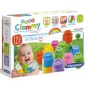 لعبة مكعبات ملونة للأطفال 12 قطعة كلمنتوني Clementoni  Baby Clammy Blocks set 12 pcs - SW1hZ2U6NjkzMjMw