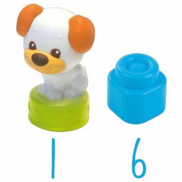 لعبة دلو بيبي كيمي للأطفال كلمنتوني Clementoni Baby Clemmy Chien & Chiot Sensory Toy