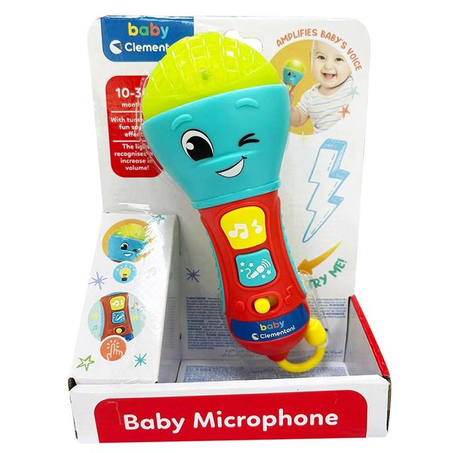 لعبة ميكرفون للأطفال كلمنتوني Clementoni Baby Microphone - SW1hZ2U6NjkzMjQ4