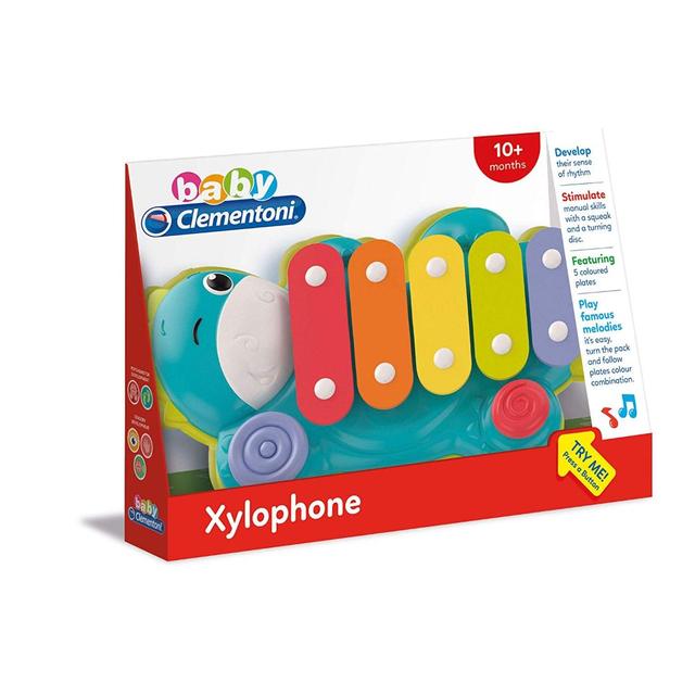 لعبة إكسيليفون للأطفال كلمنتوني Clementoni  Baby Musical Xylophone - SW1hZ2U6NjkyODk2