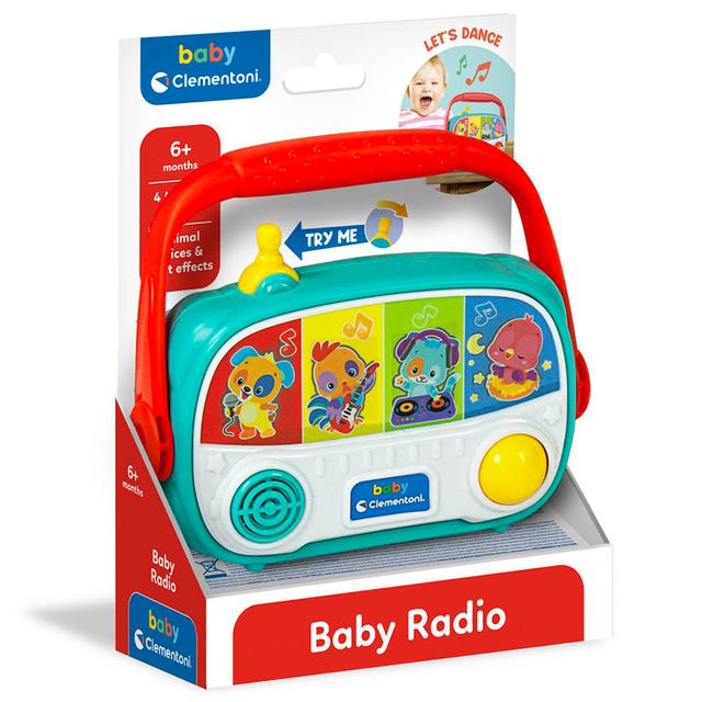 لعبة راديو للأطفال كلمنتوني Clementoni Baby My First Radio - SW1hZ2U6NjkzMjU3