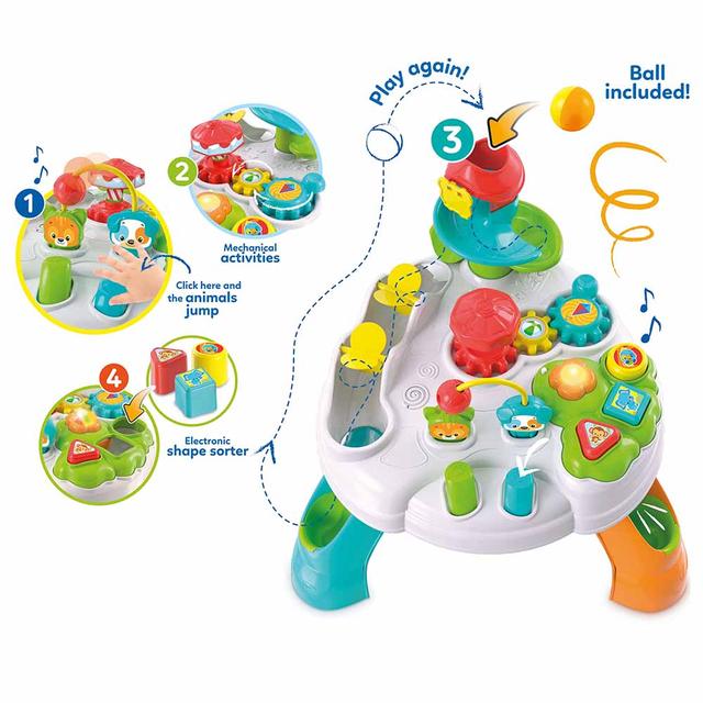 لعبة طاولة أنشطة للأطفال كلمنتوني Clementoni Baby Park Activity Table - SW1hZ2U6NjkxNTk5