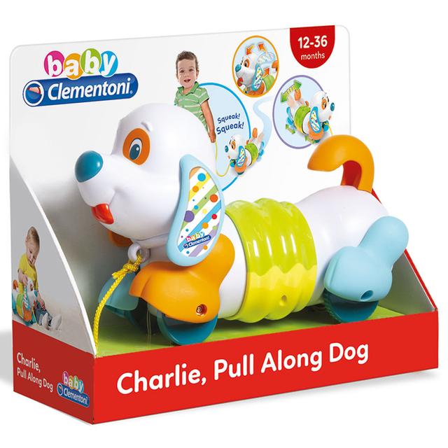 لعبة جرو صغير متحرك للأطفال كلمنتوني Clementoni Baby Pull Along Dog - SW1hZ2U6NjkyODg3