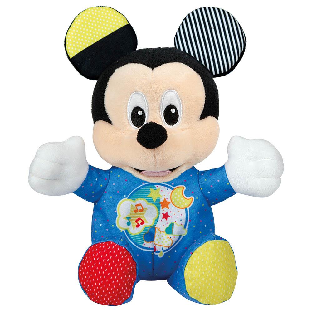 لعبة دمية ديرني بيبي ميكي التفاعلية للأطفال كلمنتوني Clementoni Disney Baby Mickey Interactive Plush