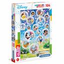 Clementoni - Disney Classic Characters Puzzle - 104pcs - SW1hZ2U6NjkzMzAz