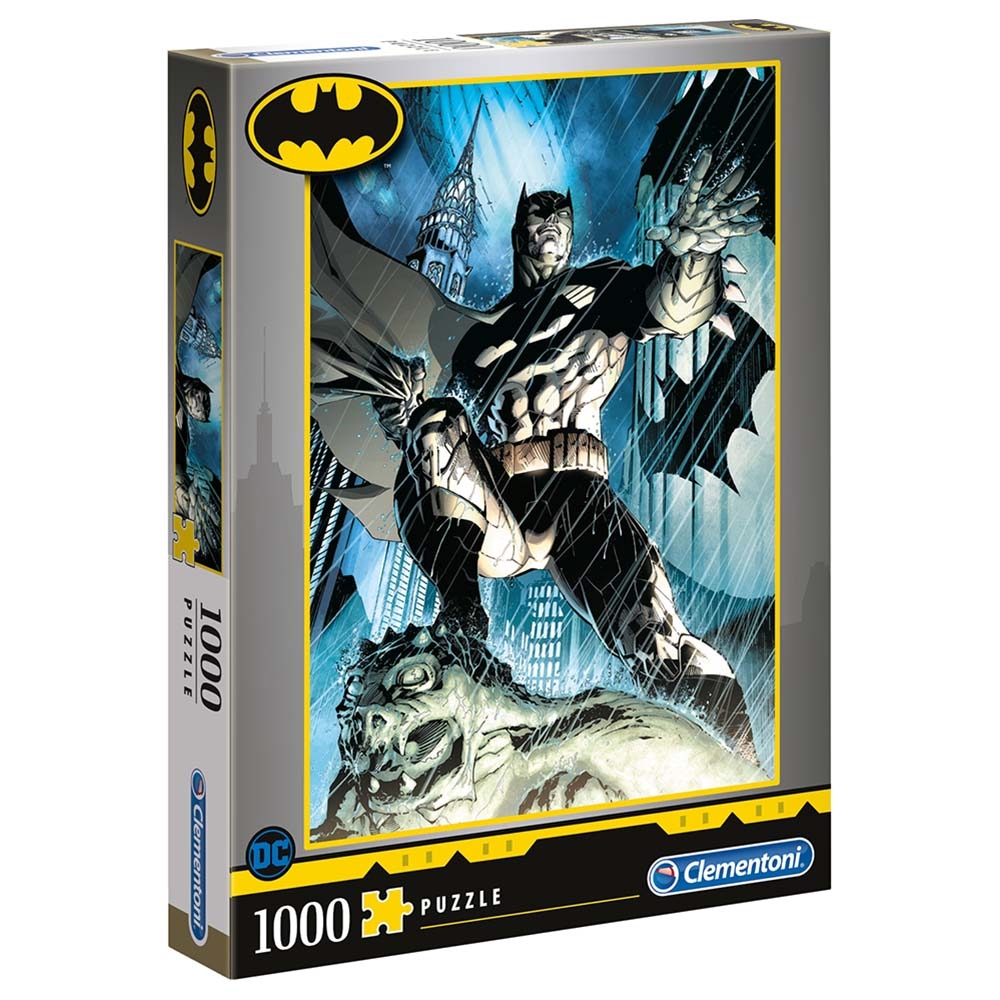 لعبة بزل تطبيقات للكبار باتمان 1000 قطعة كلمنتوني Clementoni  HQC Batman Puzzle 1000pcs