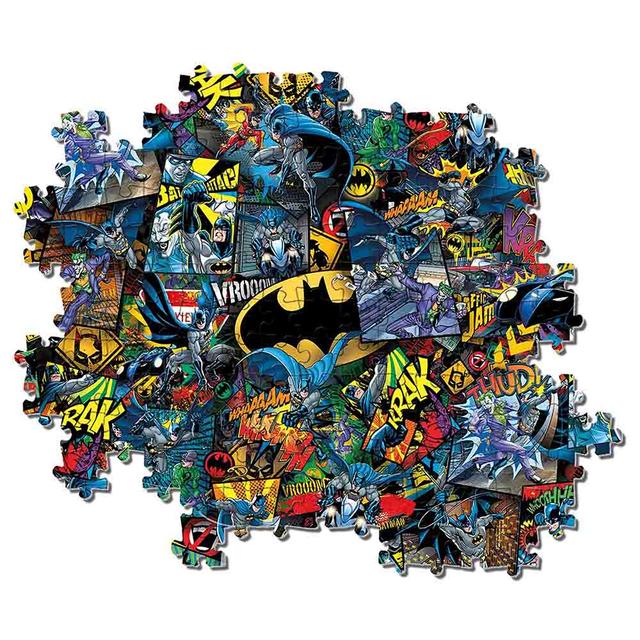 لعبة بزل تطبيقات للكبار باتمان 1000 قطعة كلمنتوني Clementoni  Impossible Batman Puzzle 1000pcs - SW1hZ2U6NjkyNTY3