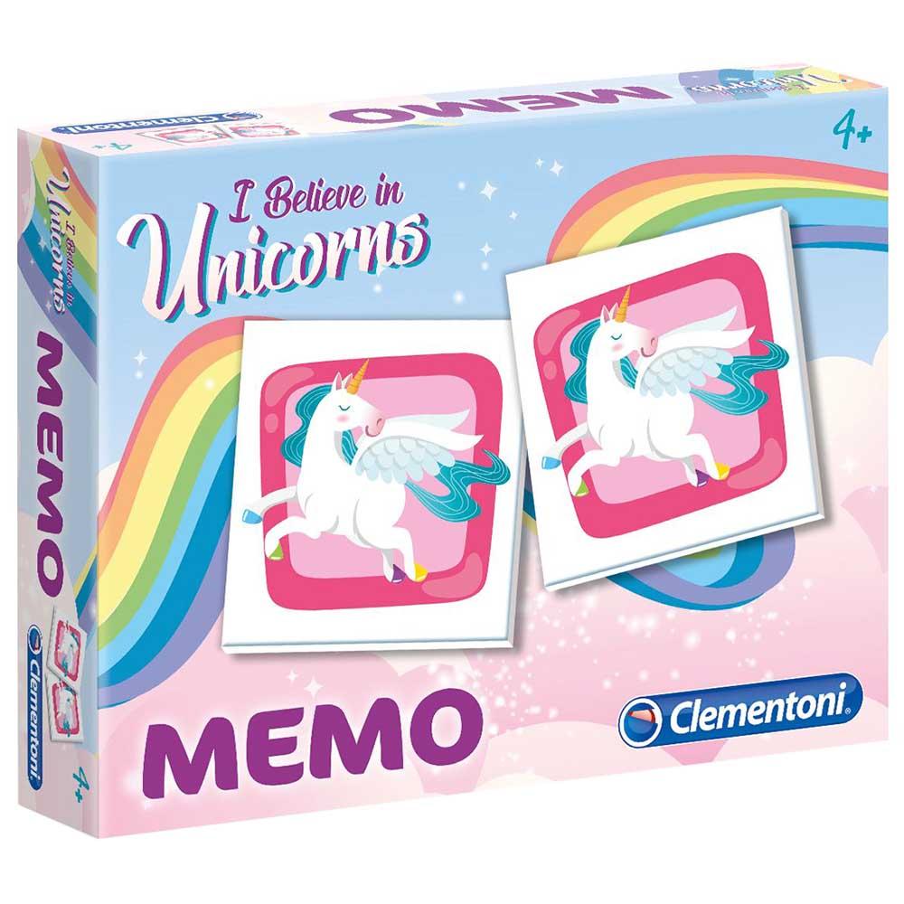 لعبة بطاقات للأطفال وحيد القرن كلمنتوني Clementoni Memo Pocket  Unicorn