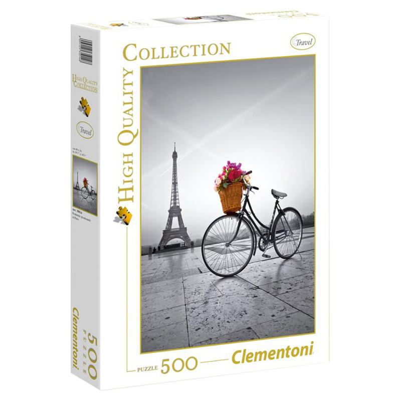 لعبة بزل تطبيقات للكبار رومانسية 500 قطعة كلمنتوني Clementoni Romantic From P500 pcsaris Puzzle 500pcs