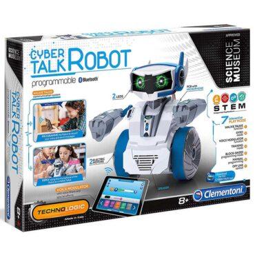 لعبة سايبر روبوت للأطفال كلمنتوني Clementoni Science Museum Cyber Robotalk