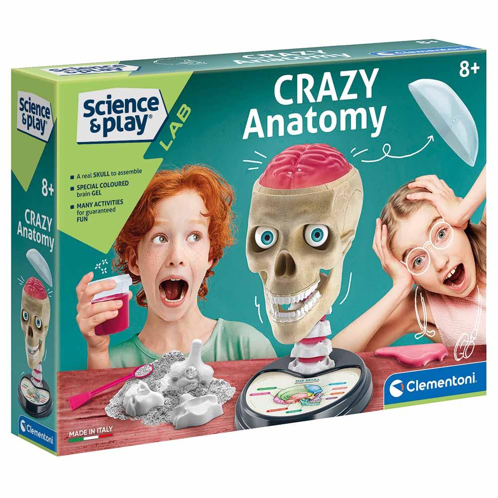 لعبة علم التشريح للأطفال كلمنتوني Clementoni Science & Play Crazy Anatomy Lab
